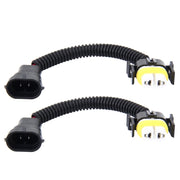 Cavo di conversione da maschio a femmina per fari allo xeno HID H11 da 2 pezzi con presa adattatore in ceramica, H11