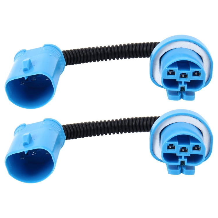 2 cavi di conversione da maschio a femmina per fari allo xeno HID per auto 9004/9007, H13