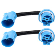 2 cavi di conversione da maschio a femmina per fari allo xeno HID per auto 9004/9007, H13