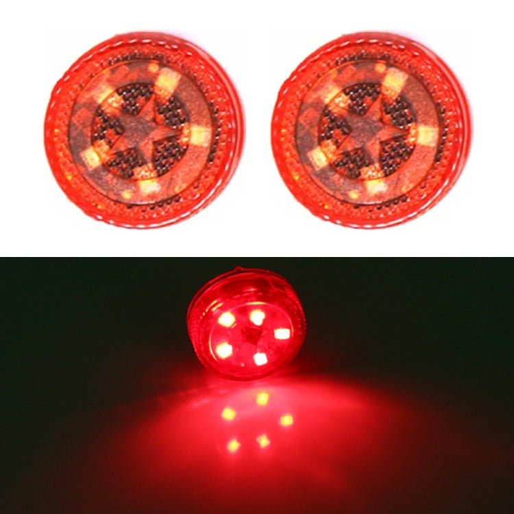 Lampada stroboscopica di avvertimento magnetica per portiera auto da 2 pezzi, Caution Light
