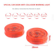 Lampada stroboscopica di avvertimento magnetica per portiera auto da 2 pezzi, Caution Light
