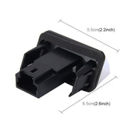 Luce targa da 2 pezzi con 24 lampade SMD-3528 per Peugeot Citroen, For Peugeot