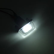 Luce targa da 2 pezzi con 24 lampade SMD-3528 per Peugeot Citroen, For Peugeot
