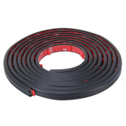 Guarnizione per finestra, guarnizione per porta, striscia decorativa in gomma cromata, a forma di B, da 4 m, 4m B Shape