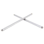 Stelo di supporto motore in acciaio inossidabile per moto da 2 pezzi per CG125, Stainless Steel Engine Supporting Stem