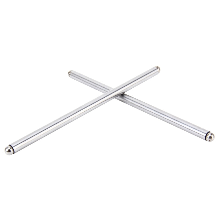 Stelo di supporto motore in acciaio inossidabile per moto da 2 pezzi per CG125, Stainless Steel Engine Supporting Stem