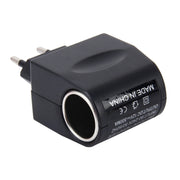 Convertitore di alimentazione per veicoli da 6 W da 220 V CA/CC a 12 V CC con presa accendisigari per auto Convertitore adattatore Amplificatore per veicoli Uscita di potenza: CC 12 V 500 mA (spina UE), 12V 500mA(EU Plug)