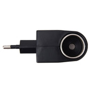 Convertitore di alimentazione per veicoli da 6 W da 220 V CA/CC a 12 V CC con presa accendisigari per auto Convertitore adattatore Amplificatore per veicoli Uscita di potenza: CC 12 V 500 mA (spina UE), 12V 500mA(EU Plug)