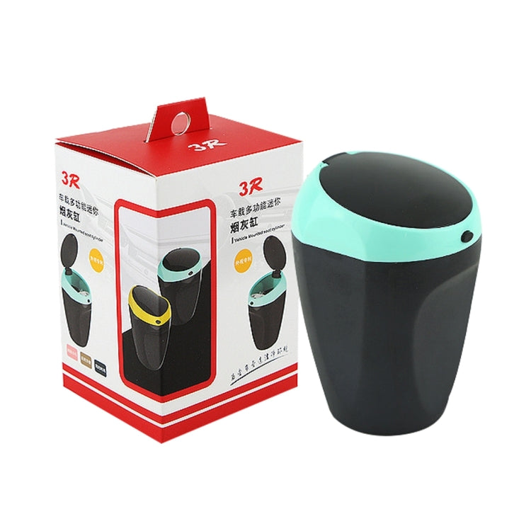 Posacenere portatile universale in ABS per auto verde