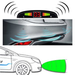 Sistema radar retromarcia auto con 2 sensori e display LCD
