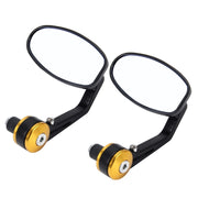 Supporto universale in ABS per specchietto retrovisore moto ovale