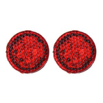 Luce stroboscopica di avvertimento anticollisione per portiera auto da 2 pezzi (luce rossa), Red Light, Blue Light, Colorful Light, Yellow Light