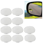 Specchietto grandangolare per punto cieco auto 5,5 cm 10 pezzi