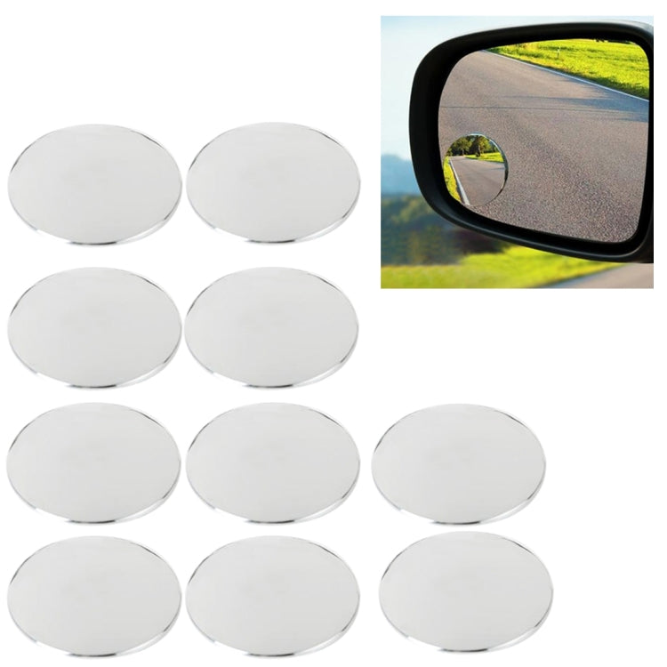 Specchietto grandangolare per punto cieco auto 5,5 cm 10 pezzi