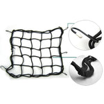 Rete fissa in nylon per moto con 6 ganci 30x30 cm