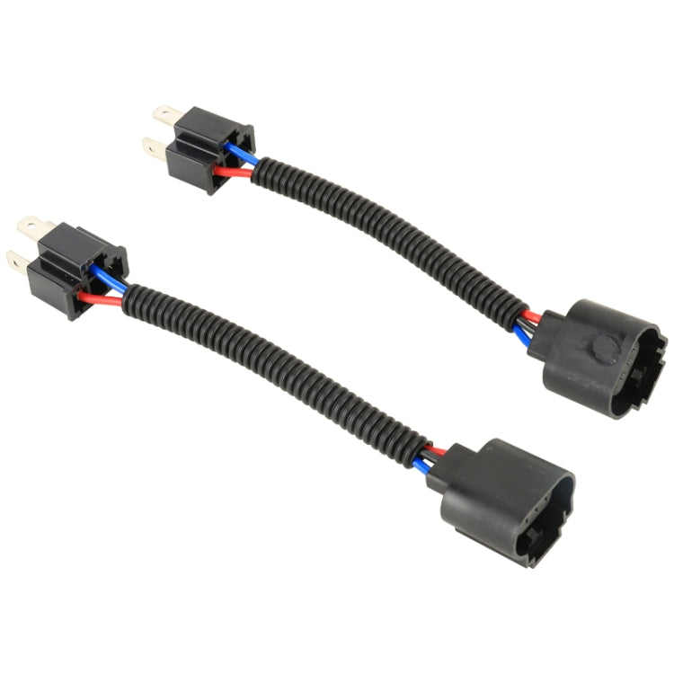 Adattatore portalampada H4 maschio a H13 femmina con cavo