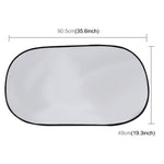 Set parasole auto 6 in 1 con pellicole rivestite in argento