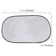 Set parasole auto 6 in 1 con pellicole rivestite in argento