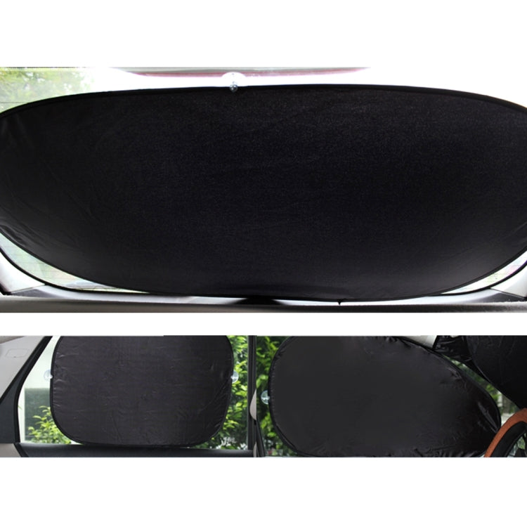 Set parasole auto 6 in 1 con pellicole rivestite in argento