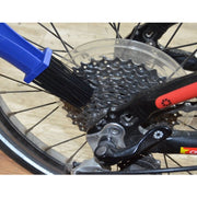 Spazzola nylon per pulizia catena bici e moto Blue