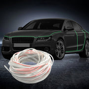 Striscia decorativa per guarnizioni per porte e finestre in PVC luminoso da 5 m per auto, 5m Luminous PVC