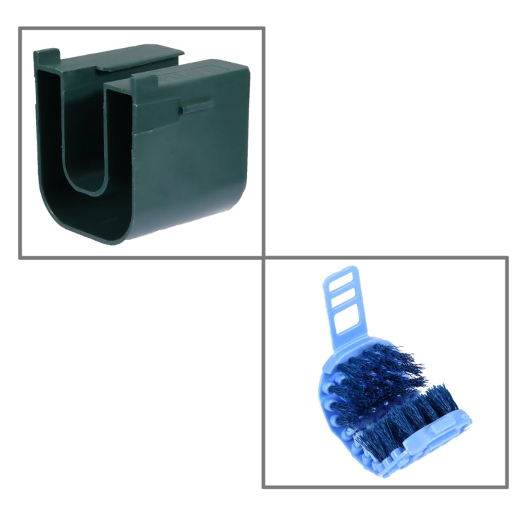 CYLION Spazzole per lavaggio rapido multifunzionali Kit di attrezzi Pulitore per catena per bicicletta, 5