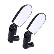2 pezzi mini riflettore posteriore universale regolabile per specchietto retrovisore per bicicletta/mountain bike, Bicycle Mirror Rear