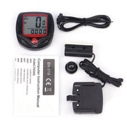 Tachimetro contachilometri LCD per ciclocomputer impermeabile a 14 funzioni, SD-548B
