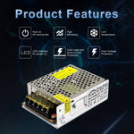 Convertitore di potenza 60W CA 110/220V a CC 12V 5A