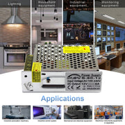 Convertitore di potenza 60W CA 110/220V a CC 12V 5A