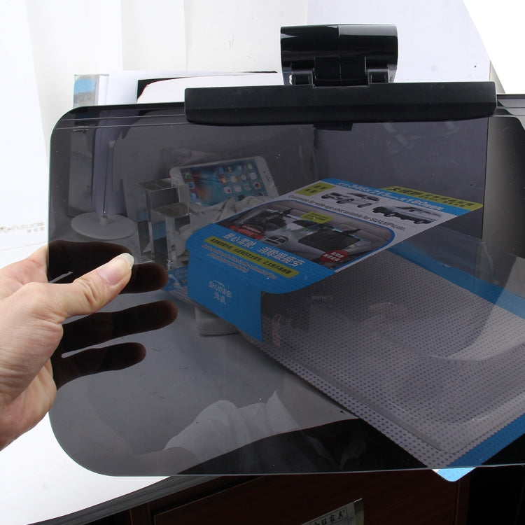 Visiera parasole auto con rotazione 180° antiriflesso