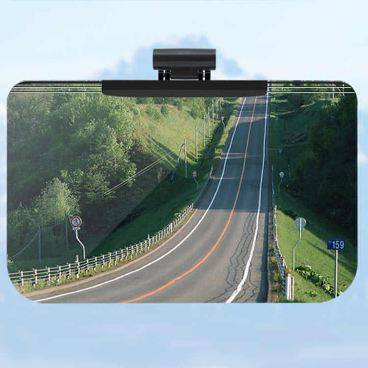 Visiera parasole auto con rotazione 180° antiriflesso