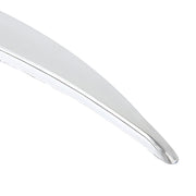 4 strisce adesive protettive per paraurti in plastica per auto universali per auto (argento), JM-330 4 PCS