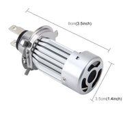 Fari per moto H4 HS1 Faretti COB Fendinebbia per auto elettriche 6000K 20W 2600LM 5000 ore (luce bianca), 20W 2600LM