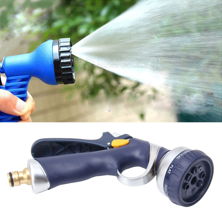 Pistola ad acqua da giardino a 8 funzioni Pistola a spruzzo multifunzionale Pistola a spruzzo da giardinaggio Pistole per irrigazione Ugelli per tubi regolabili Pistola ad acqua da giardino a 8 modelli, 8 Pattern
