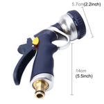 Pistola ad acqua da giardino a 8 funzioni Pistola a spruzzo multifunzionale Pistola a spruzzo da giardinaggio Pistole per irrigazione Ugelli per tubi regolabili Pistola ad acqua da giardino a 8 modelli, 8 Pattern