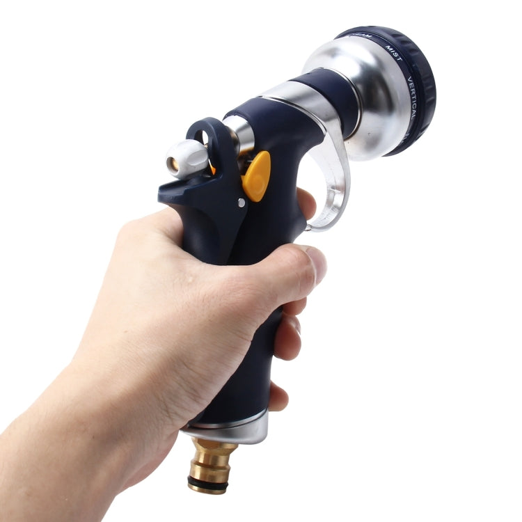 Pistola ad acqua da giardino a 8 funzioni Pistola a spruzzo multifunzionale Pistola a spruzzo da giardinaggio Pistole per irrigazione Ugelli per tubi regolabili Pistola ad acqua da giardino a 8 modelli, 8 Pattern