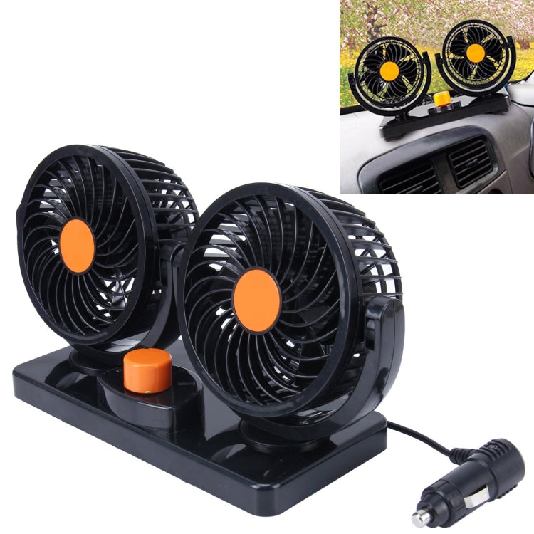 Mini ventilatore per auto 10W 24V con rotazione 360°