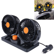Mini ventilatore per auto 10W 24V con rotazione 360°