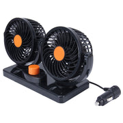 Mini ventilatore per auto 10W 24V con rotazione 360°