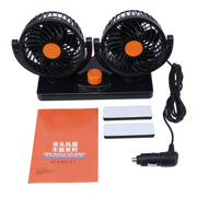 Mini ventilatore per auto 10W 24V con rotazione 360°