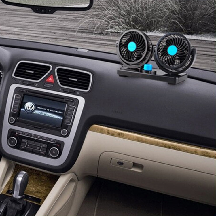 Mini ventilatore per auto 10W 24V con rotazione 360°