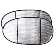 Set 10 cuscini parasole riflettenti in alluminio per auto e moto