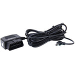 Cavo di ricarica OBDII per auto da 16 pin Mini adattatore di alimentazione USB da 5 pin con pulsante di commutazione per tablet GPS telefono E-dog, lunghezza cavo: 3,4 m, OBDII