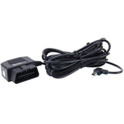 Cavo di ricarica OBDII per auto da 16 pin Mini adattatore di alimentazione USB da 5 pin con pulsante di commutazione per tablet GPS telefono E-dog, lunghezza cavo: 3,4 m, OBDII