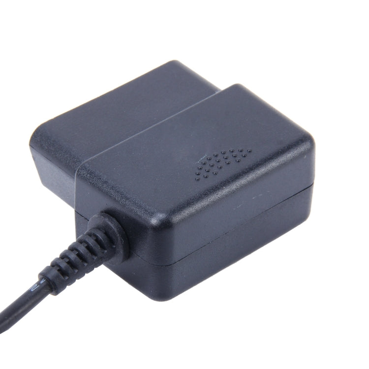 Cavo di ricarica OBD per auto da 16 pin Adattatore di alimentazione micro USB per tablet GPS Telefono E-dog, Lunghezza cavo: 2 m, OBD
