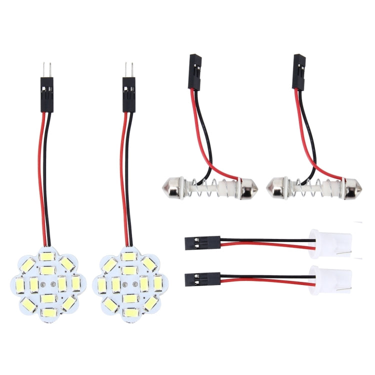 Luce di lettura LED 3W 200LM 6000K per interni auto a forma di fi