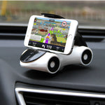Supporto a clip universale per smartphone con base a ventosa