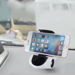 Supporto a clip universale per smartphone con base a ventosa