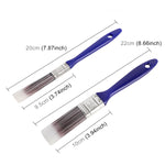 Pennello nylon 2 pezzi per pulizia e pittura 24cm